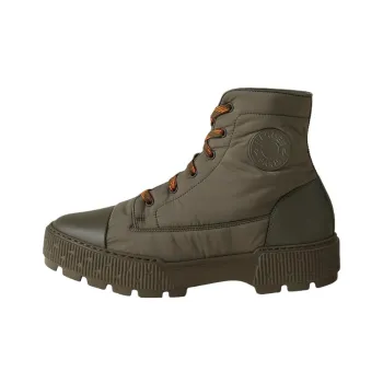 HERMES Fresh Ankle Boots 4cm Men's Olive Green