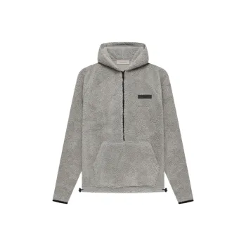 Fear Of God Essentials Polar Fleece Half Zip Hoodie