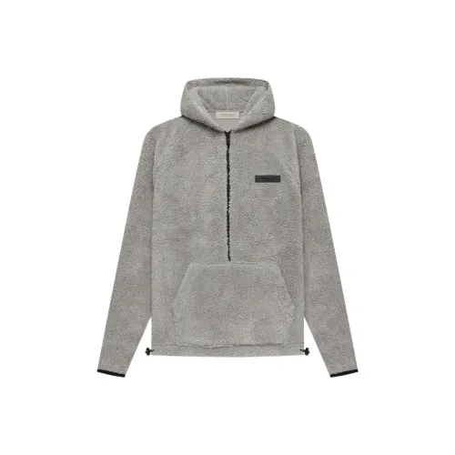 Fear Of God Essentials Polar Fleece Half Zip Hoodie