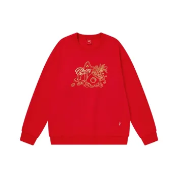 PEAK RIGHT Series Sweatshirts Unisex China Red