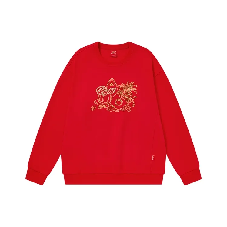 PEAK RIGHT Series Sweatshirts Unisex China Red-0