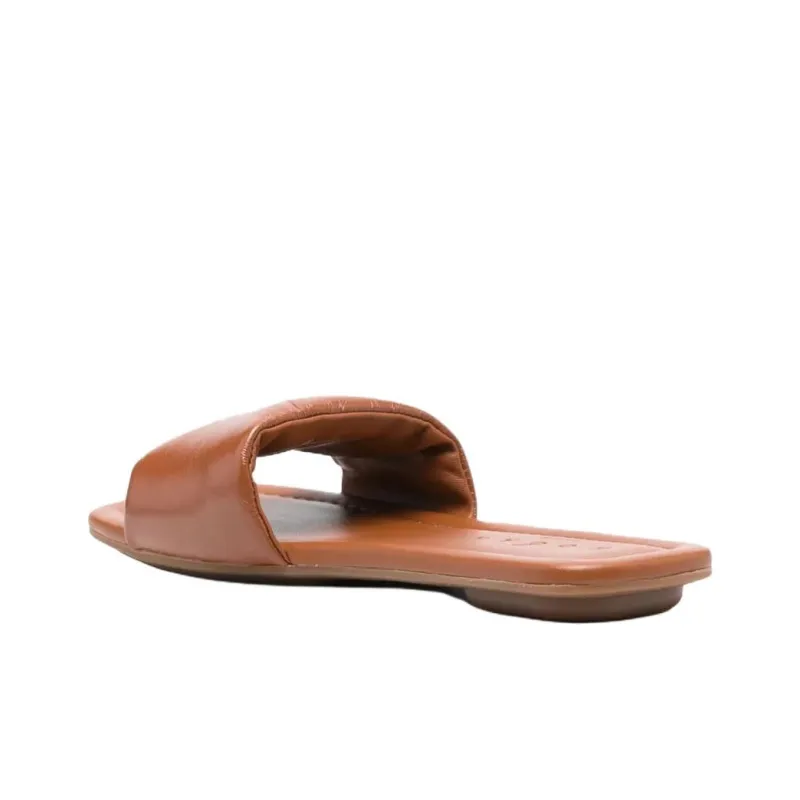 HOGAN Slide Slippers Women's Brown-3