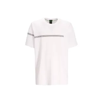 HUGO BOSS Logo Printed Crewneck T Shirt