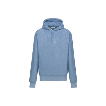 DIOR Relaxed Fit Drawstring Hoodie