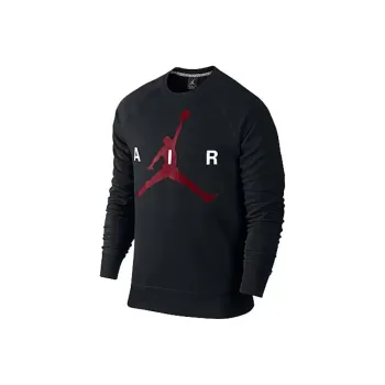 JORDAN Jumpman Graphic Brushed Crewneck