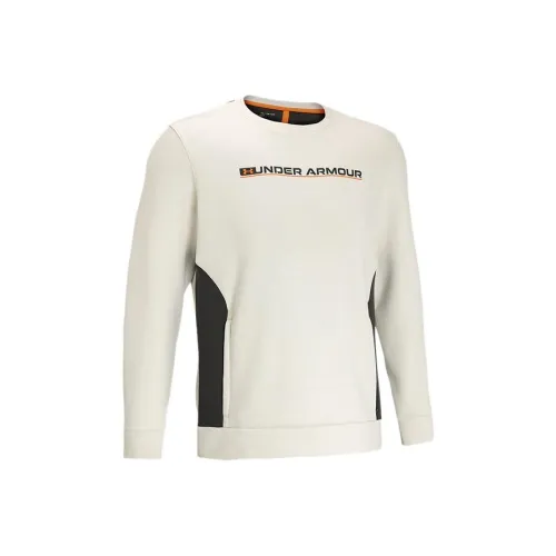 Under Armour SUMMIT Sweatshirt Men's Beige Yellow