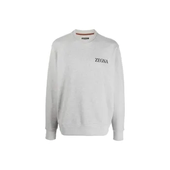 Ermenegildo Zegna Rubberised logo Sweatshirt