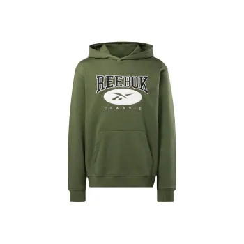 Reebok Classic Archive Essentials Hoodie Sweatshirt Unisex University Green