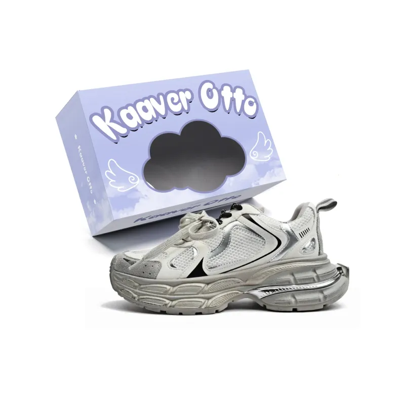 KAAVER OTTO Height Increasing Abrasion Resistant Breathable Chunky Sneakers Women's-14