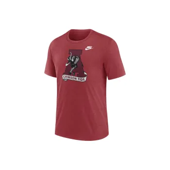 Nike Alabama Tide Blitz Evergreen Legacy Primary Men's Nike College T Shirt