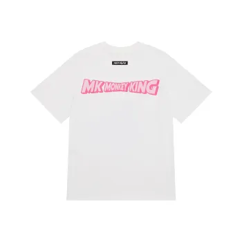 MK MONKEY KING T-Shirt Unisex White