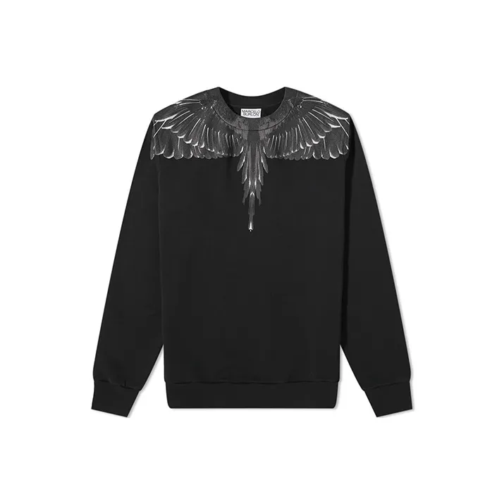 Marcelo Burlon Wings print Crew neck Sweatshirt-0