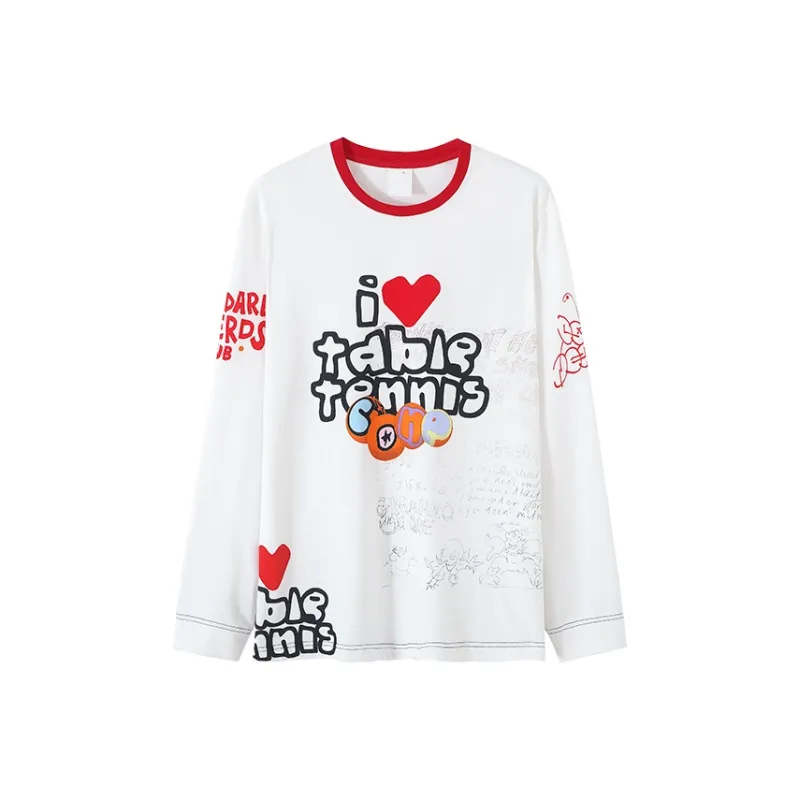 CONP T Shirts Unisex Red White-0