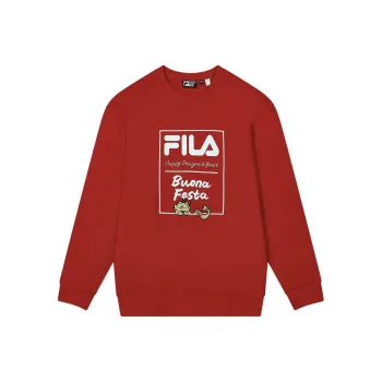 FILA Dragon Series Sweatshirt Unisex Legend Red