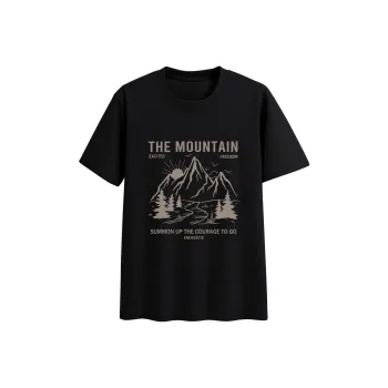 DEBRAND Men's Silk Cotton Short Sleeved T Shirts Men's