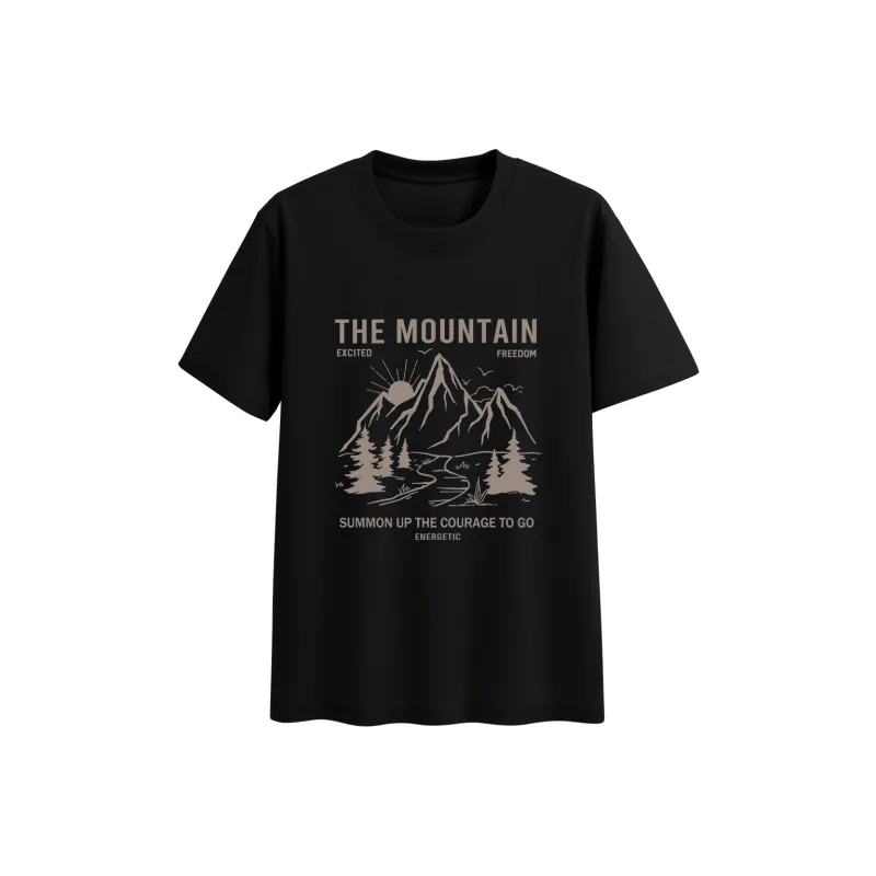 DEBRAND Men's Silk Cotton Short Sleeved T Shirts Men's-0