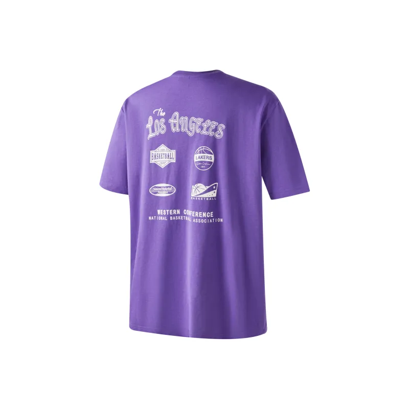 NBA Team T Shirts Unisex Purple-0