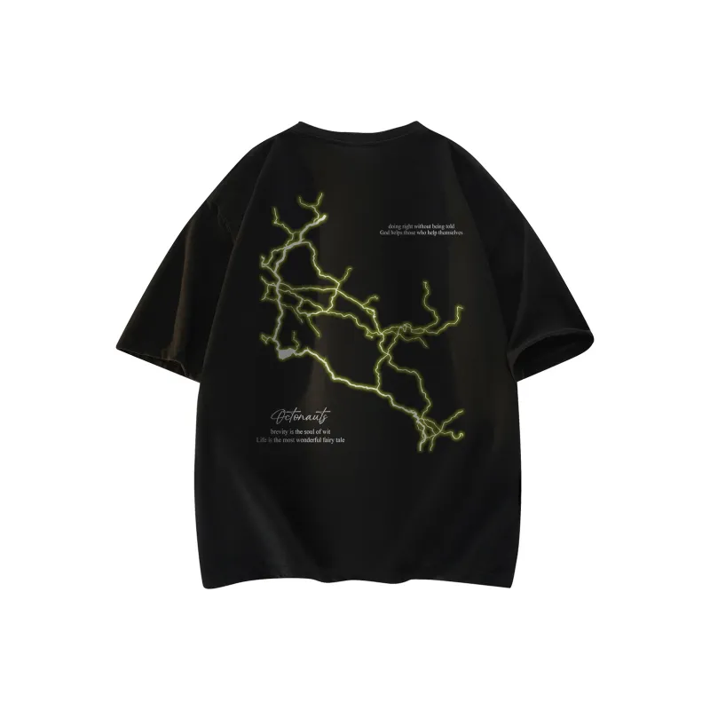 Small Columns Under The Sea T Shirt Men's-35