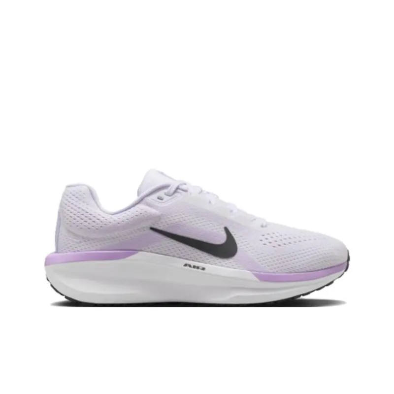 Nike AIR WINFLO 11 Anti Slip Wear Resistant Low Top Casual Running Shoes Women's Gray Purple-1