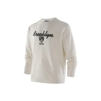 NBA Brooklyn Nets Sweatshirts Unisex White