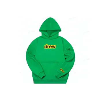 Drew House Letter Logo Series Sweatshirts Unisex Green