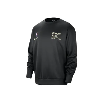 Nike Milwaukee Bucks Spotlight Men's Nike Dri FIT Nba Crew Neck Sweatshirt