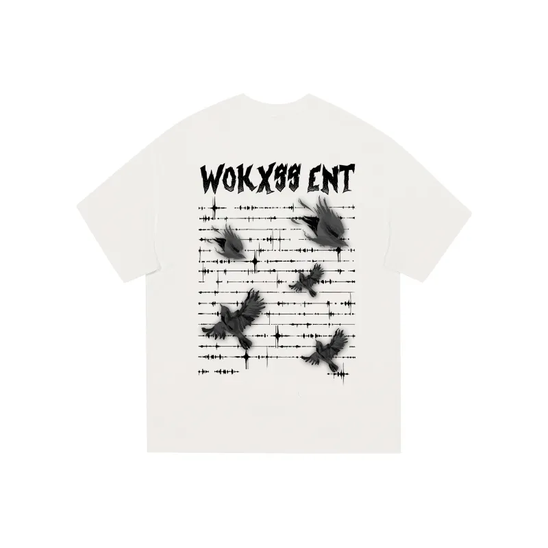 WOKXSS T-Shirt Unisex Light Beige Apricot-4