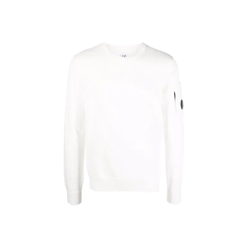 C.P.Company Lens Detailed Crewneck Jumper-0