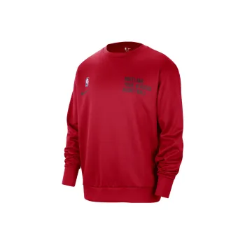 Nike Portland Trail Blazers Spotlight Men's Nike Dri FIT Nba Crew Neck Sweatshirt