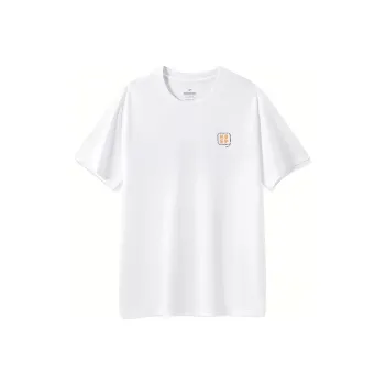 XTEP Vitality Series T Shirt Unisex Pearl White