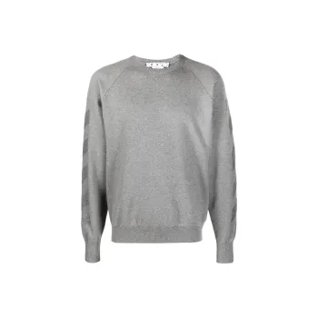 OFF WHITE Diag Sweat It Knit Crewneck