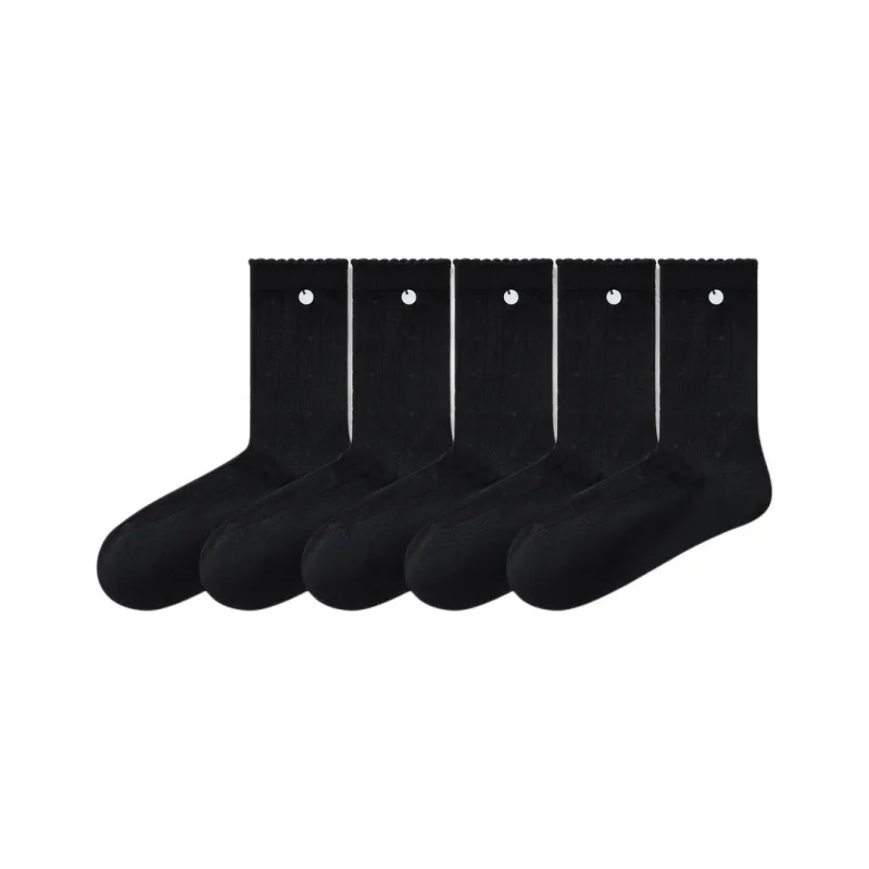 Temooues Mid Calf Socks Women's Combo Set-8