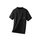 [Quick Dry Sun Protection]Black (Three-Line Gray Blue Chest Logo)