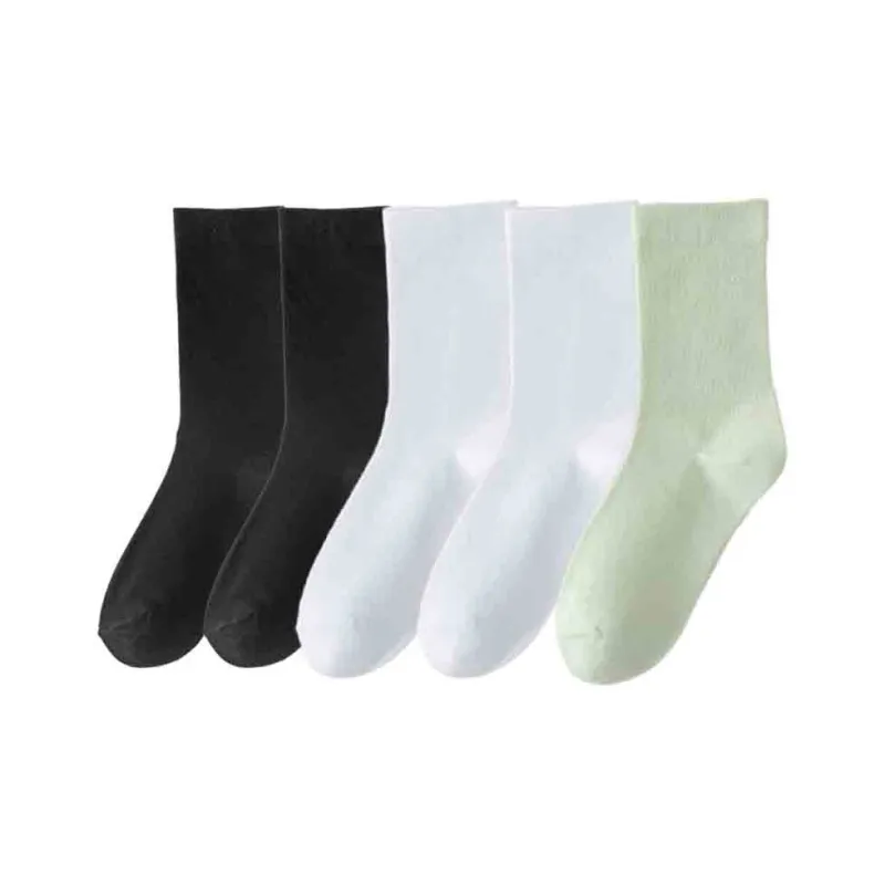 MIIOW Knee High Socks Women's 5 Pack-27