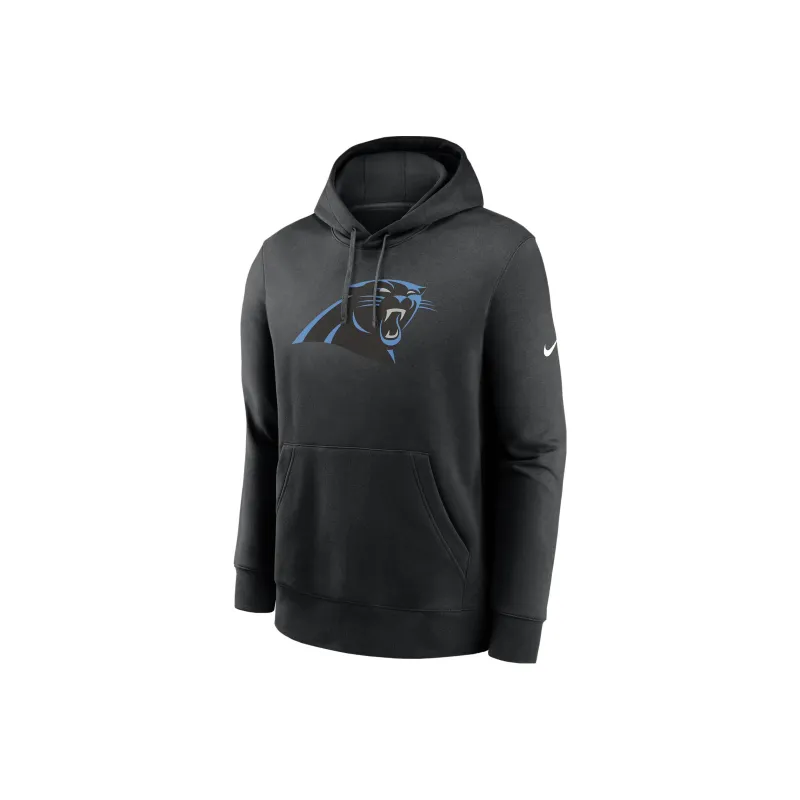 Nike Carolina Panthers Club Logo Men's Nike Nfl Pullover Hoodie-0