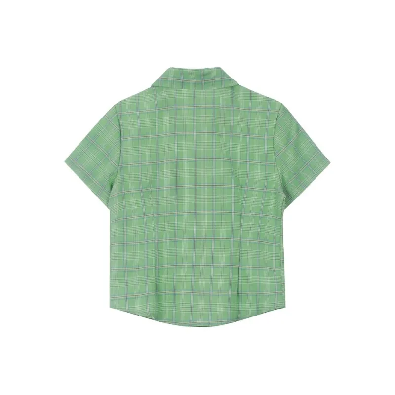 Vine Color Shirts Women's Green-1