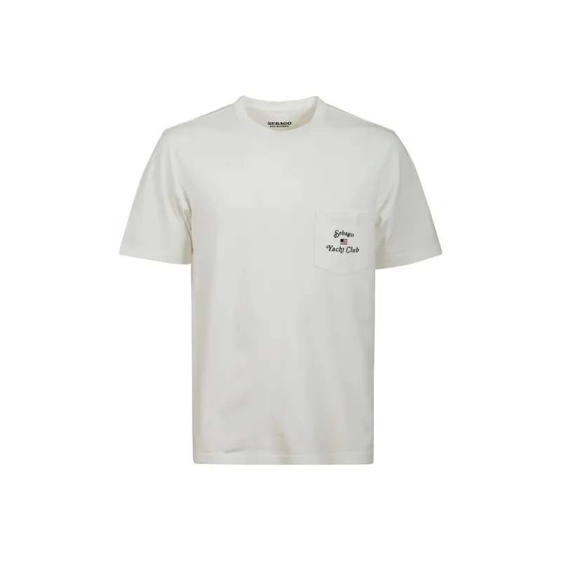 Sebago T-Shirts Men White-0