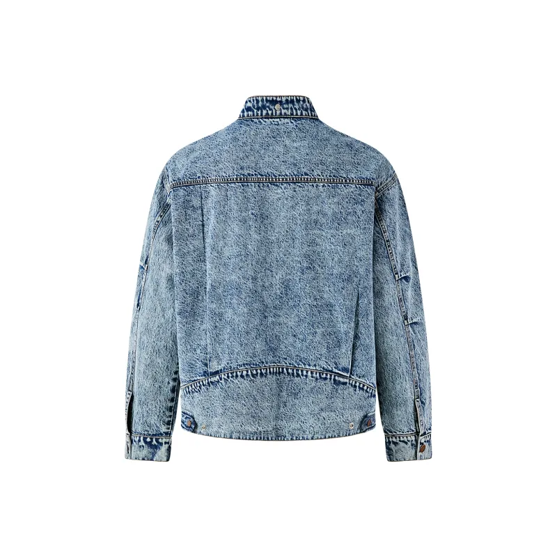 PASET Denim Jackets Unisex Blue-2