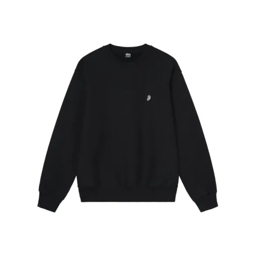 Stussy Swirl Appliqué Crew