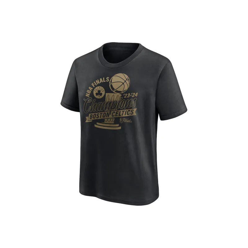 NBA Boston Celtics Champions Defensive Rotation T-Shirt Unisex Black-0