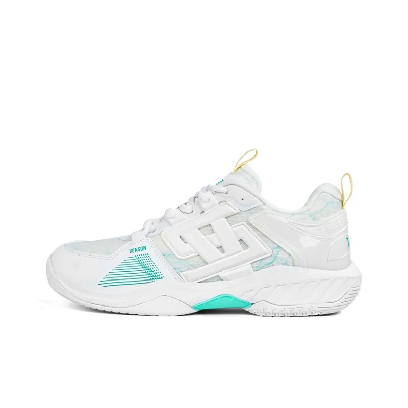 Venson Cushioning, Slip Resistant, And Abrasion Resistant Low Top Badminton Shoes Unisex-0