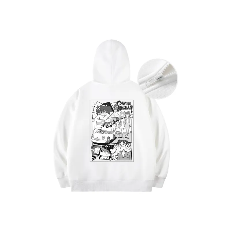 Crayon Shinchan Sweatshirt Jacket Unisex-0