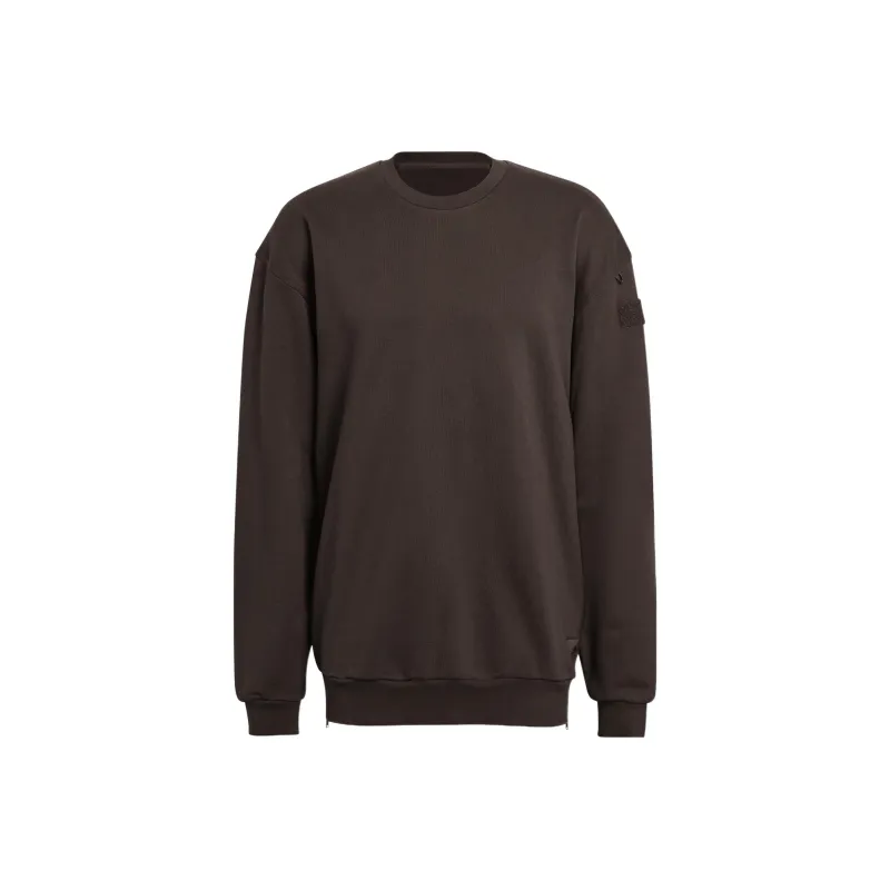 Adidas Sweatshirts Men Dark Gray Olive Green-0