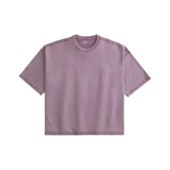 Hollister T Shirts Men Purple