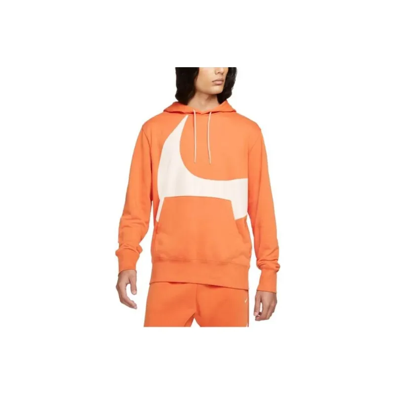 Nike SPORTSWEAR SWOOSH PULLOVER HOODIE Sweatshirt Men's Orange-0