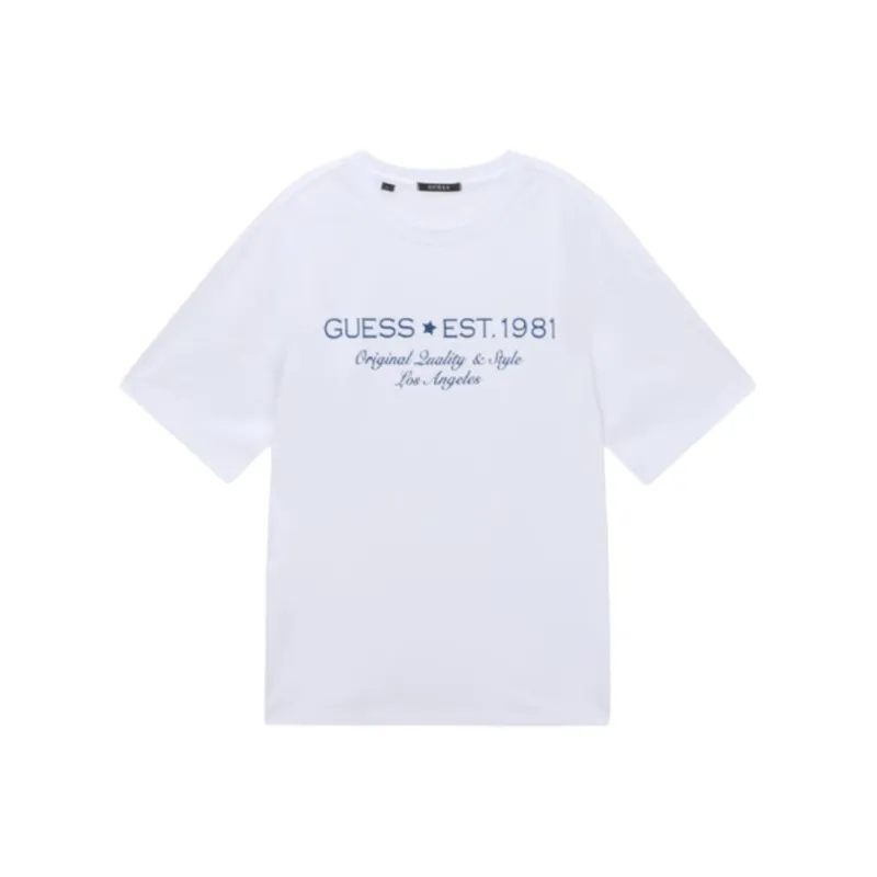 GUESS T Shirts Unisex White-0