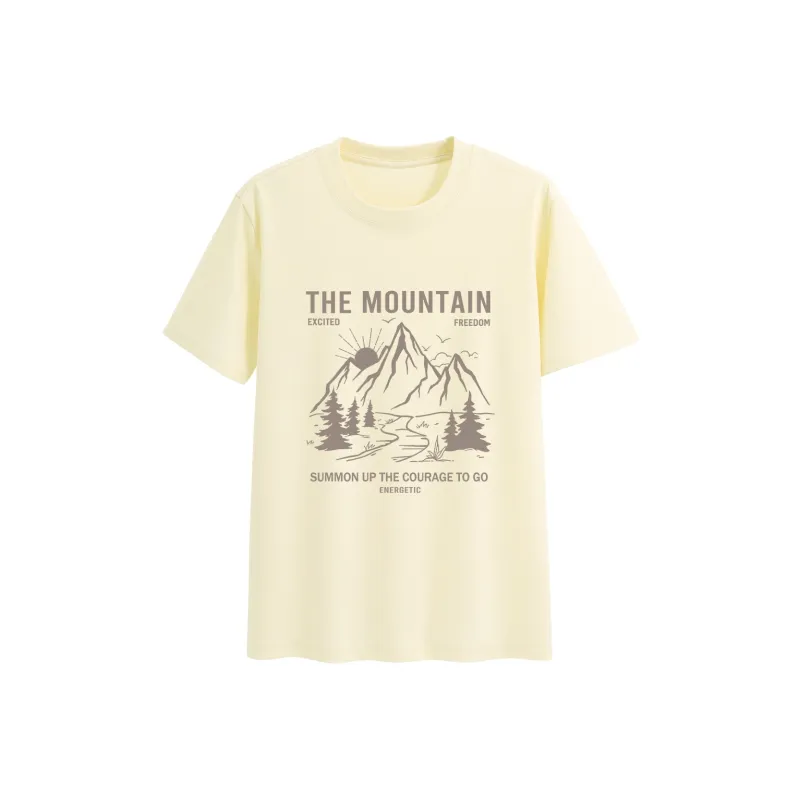 DEBRAND Men's Silk Cotton Short Sleeved T Shirts Men's-7