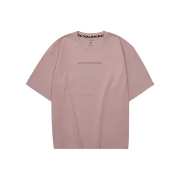 Skechers Sports Life Collection T Shirt Unisex Wooden Rose Pink