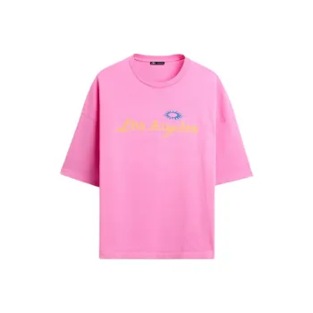 ZARA T-Shirt Men's Neon Pink Red