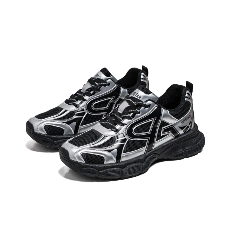 HACKBUTEER Low Top Chunky Sneakers Men's Box Included-9